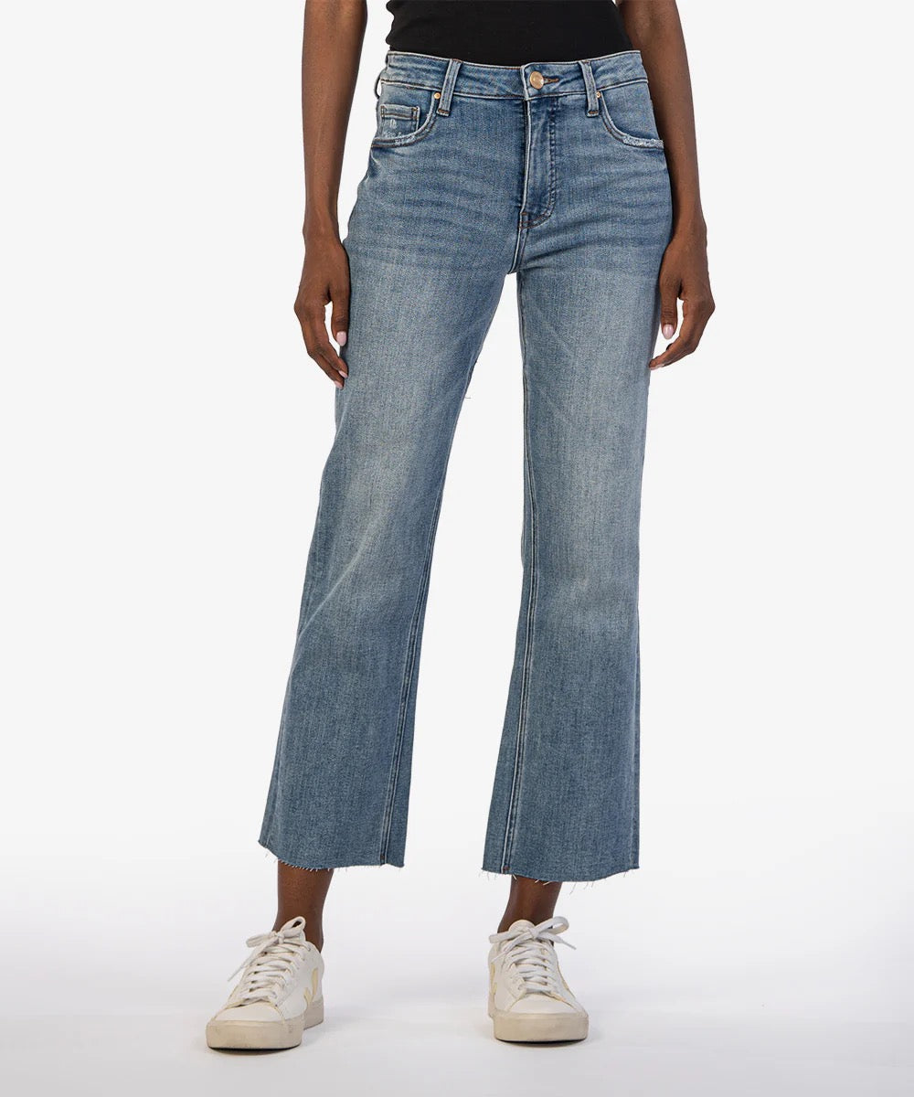 Kelsey High Rise Flare Ankle Jean - CPHSM