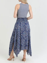 Load image into Gallery viewer, Bandana Print Midi Skirt - Navy
