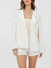 Load image into Gallery viewer, Cotton Blazer - White FINAL SALE
