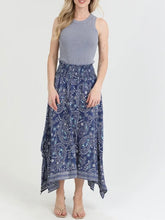 Load image into Gallery viewer, Bandana Print Midi Skirt - Navy
