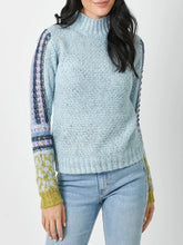 Load image into Gallery viewer, Mock Neck Sweater Top - Ice FINAL SALE
