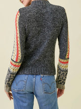 Load image into Gallery viewer, Mock Neck Sweater Top - Charcoal FINAL SALE
