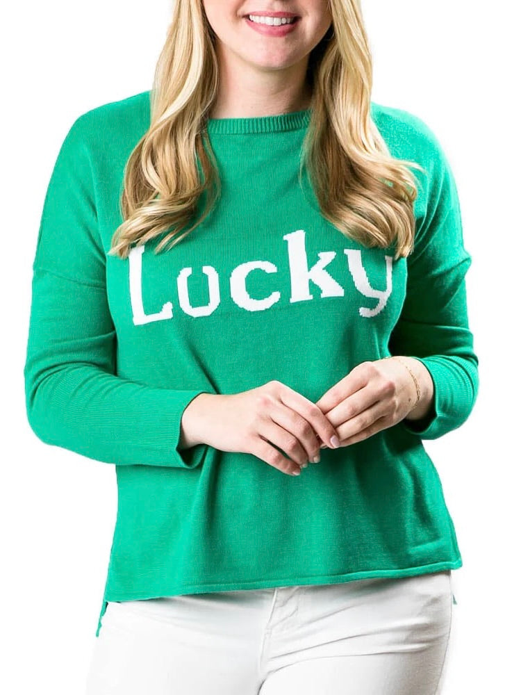 Crew Sweater - Lucky