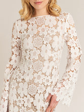 Load image into Gallery viewer, Two Piece Lace Dress - White
