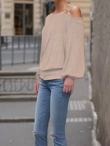 Open Shoulder Top - Gold