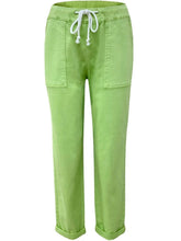 Load image into Gallery viewer, Drawstring Cargo Pant - Lime
