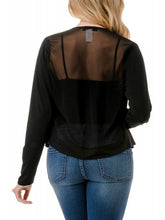 Load image into Gallery viewer, Mesh Back Jacket - Black
