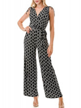 Load image into Gallery viewer, Tank Jumpsuit - Black/White
