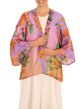 Load image into Gallery viewer, Kimono Jacket - Lavender Botany Bliss
