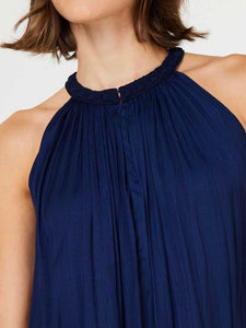 Halter Neck Top - Navy