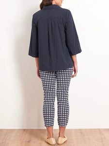 Trapeze Top - Navy