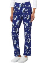 Load image into Gallery viewer, Floral Print Pant - Blue
