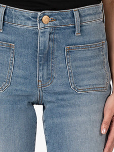 Ana High Rise Flare with Patch Pocket - DUCTM