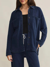 Load image into Gallery viewer, Knit Jacket - Indigo
