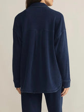 Load image into Gallery viewer, Knit Jacket - Indigo
