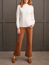 Load image into Gallery viewer, Long Sleeve Funnel Neck Sweater - Cream
