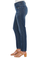 Load image into Gallery viewer, Absolution High Rise Skinny Jean - Blue Artisanal
