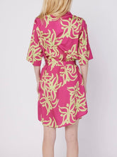 Load image into Gallery viewer, Carlotta 3/4 Sleeve Dress - Dark Pink
