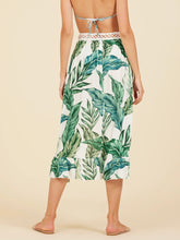 Load image into Gallery viewer, Leaf Print Skirt - Green FINAL SALE
