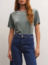 Load image into Gallery viewer, Velvet Tee - Evergreen FINAL SALE
