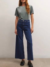 Load image into Gallery viewer, Velvet Tee - Evergreen
