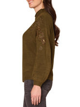 Load image into Gallery viewer, Beaded Mockneck Sweater - NGMG
