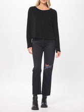 Load image into Gallery viewer, Twist Back Sweater - Black
