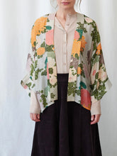Load image into Gallery viewer, Kimono Jacket - Jacquard Putty
