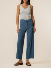 Load image into Gallery viewer, Topaz Linen Pant - Coastal Blue

