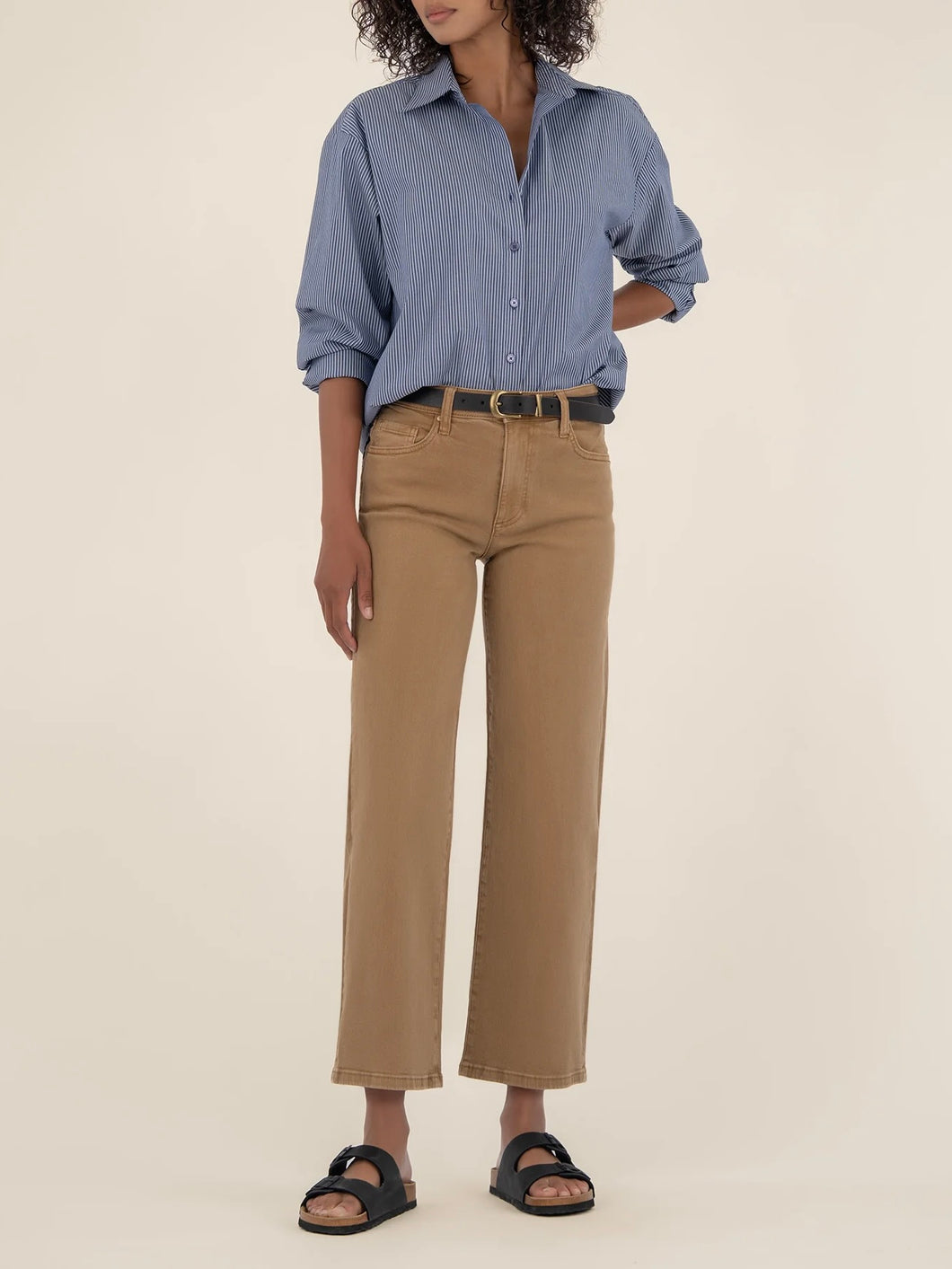 Charlotte High Rise Jean - Caramel