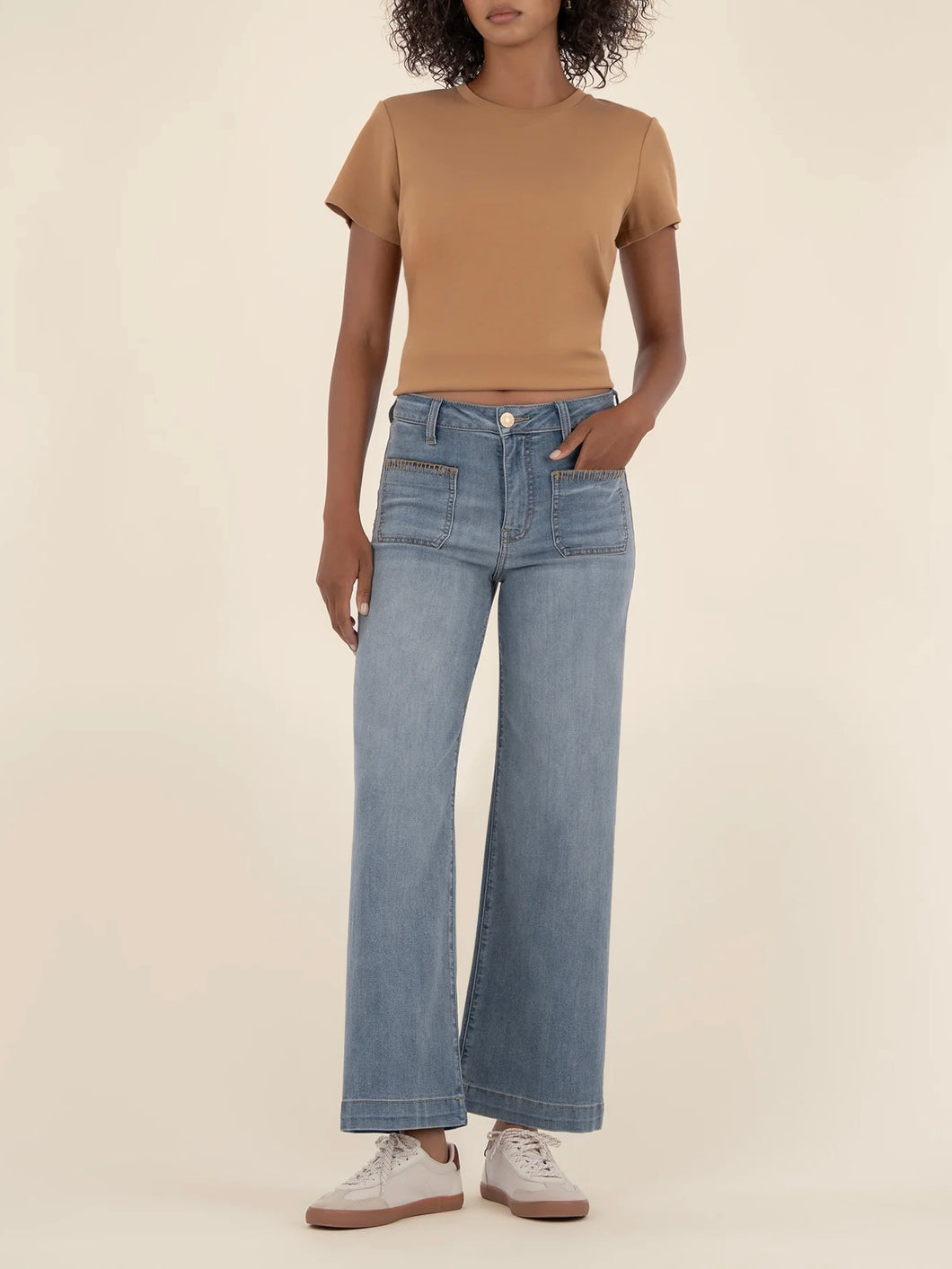 Meg High Rise Leg Whipstitch - INVLM