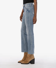 Load image into Gallery viewer, Kelsey High Rise Ankle Flare Jean - EXOYM
