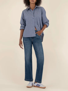 Pattie High Rise Straight Jean - RAZRM