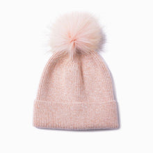 Load image into Gallery viewer, Rib Knit Pom Pom Hat - 7 Colors FINAL SALE
