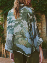 Load image into Gallery viewer, Kimono Jacket - Rivers &amp; Trees
