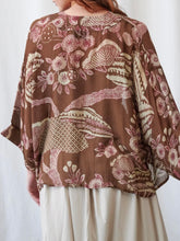 Load image into Gallery viewer, Kimono Jacket - Rosa Brown
