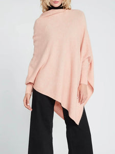 Triangle Poncho with Sleeves - 10 Colors