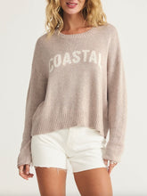 Load image into Gallery viewer, Sienna Coastal Sweater - Oatmeal Heather

