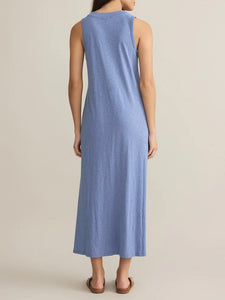 Palisades Midi Dress - Sky Blue