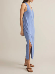 Palisades Midi Dress - Sky Blue