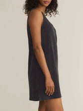 Load image into Gallery viewer, Sloane V-Neck Mini Dress - Black
