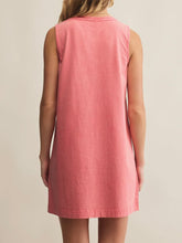 Load image into Gallery viewer, Sloane V-Neck Mini Dress - Sunset Pink
