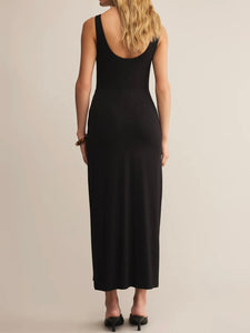Valencia Midi Dress - Black