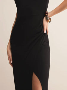 Valencia Midi Dress - Black
