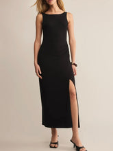 Load image into Gallery viewer, Valencia Midi Dress - Black
