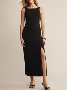 Valencia Midi Dress - Black
