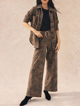 Load image into Gallery viewer, All Day Knit Leopard Jacket - Desert Tan
