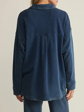 Load image into Gallery viewer, All Day Knit Denim Jacket - Indigo

