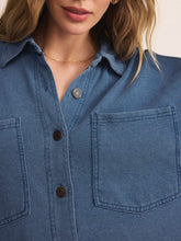Load image into Gallery viewer, All Day Knit Denim Jacket - Vintage Denim
