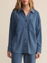 Load image into Gallery viewer, All Day Knit Denim Jacket - Vintage Denim
